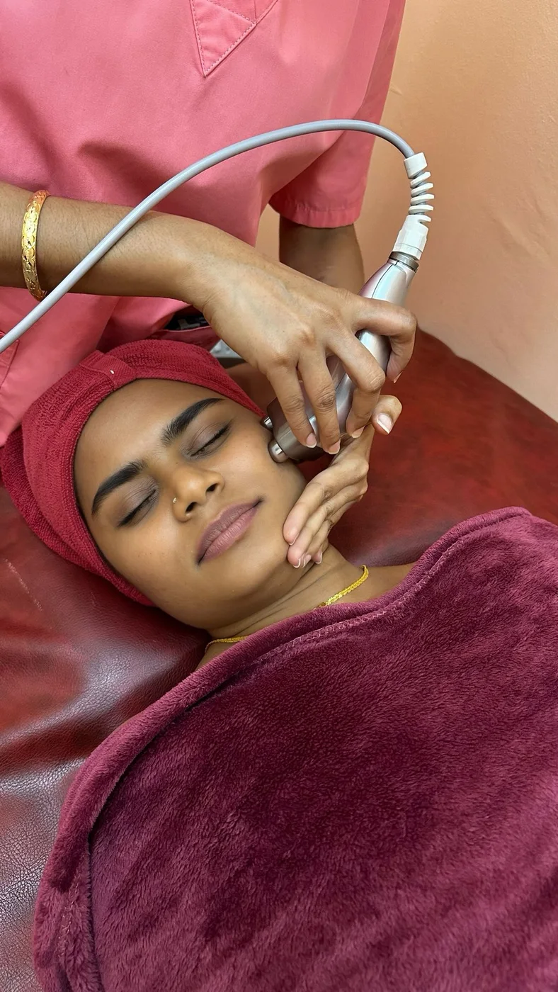 Facial skincare treatment at M-Plified Beauty Singapore