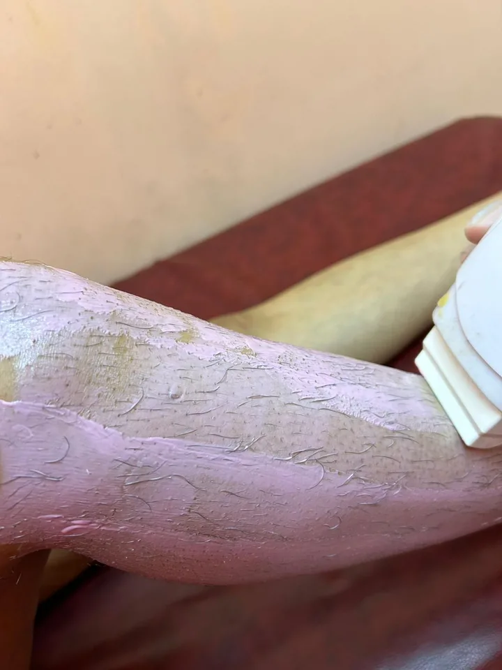 Waxing client result 3
